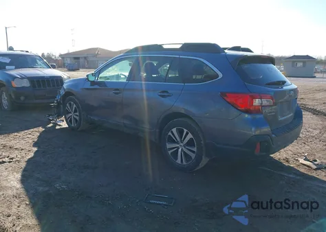 2018 Subaru Outback 2.5I Limited z USA, uszkodzony, nr VIN 4S4BSANCXJ3363428